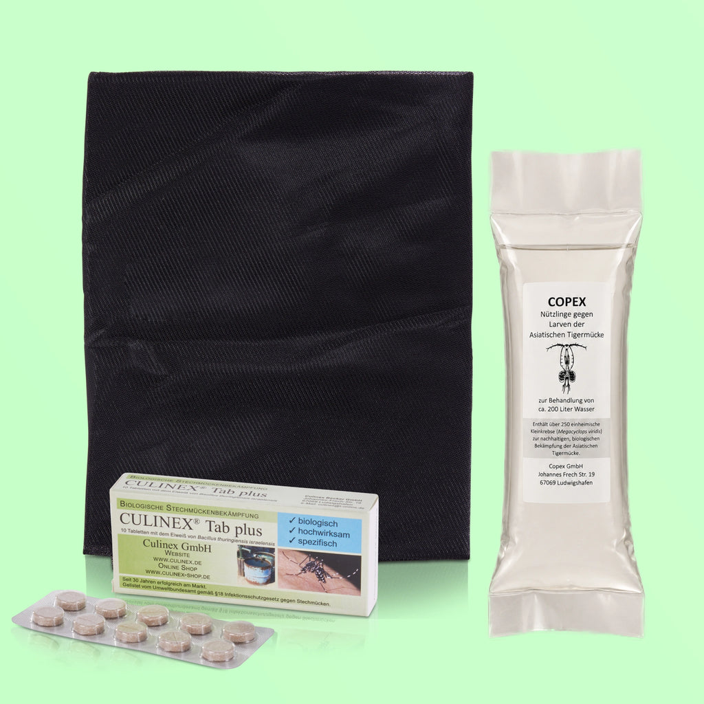 Tigermücken Regentonnen Set